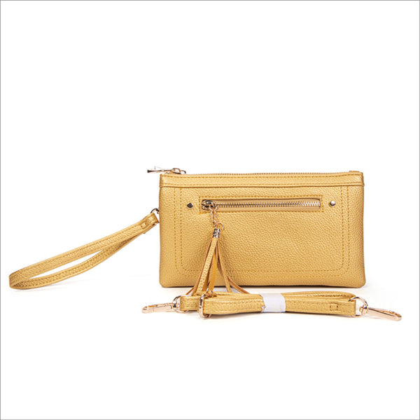 SunnyZip Tassel Clutch